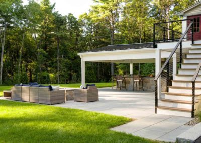 mf landscape and design outdoor kitchen patio firepit 107