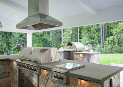 mf landscape and design outdoor kitchen pizza oven 122