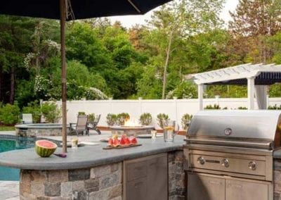outdoor kitchen ideas design hardscape walpole medfield dover westwood ma